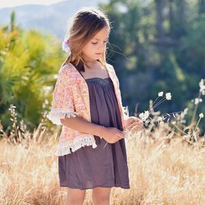 Louise Misha Vest Diska, Batik - Size 4